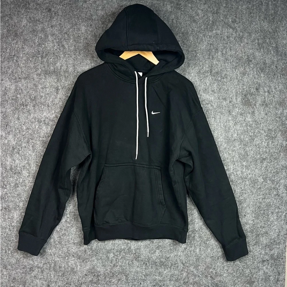 Nike Men's Charcoal Hoodie Size Medium Unisex